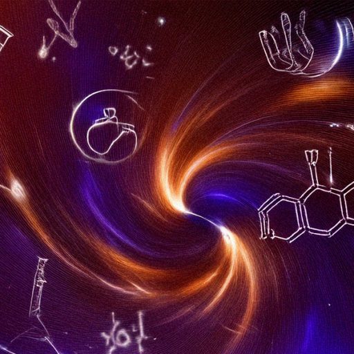 The Art of Science. an abstract visual ©Alina Oswald.