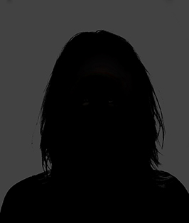 Silhouette of a Woman. ©Alina Oswald. 