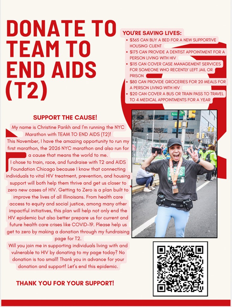 Support a Cause. Help End AIDS.